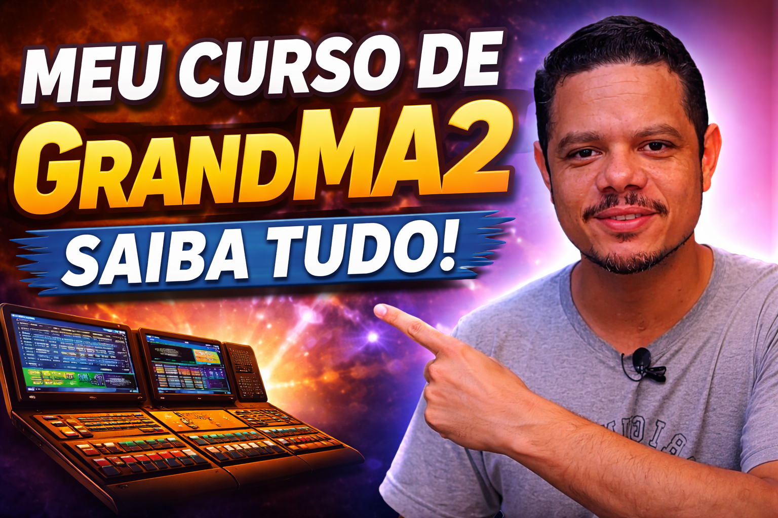 GRAND MA2 DO ZERO AO EVENTO